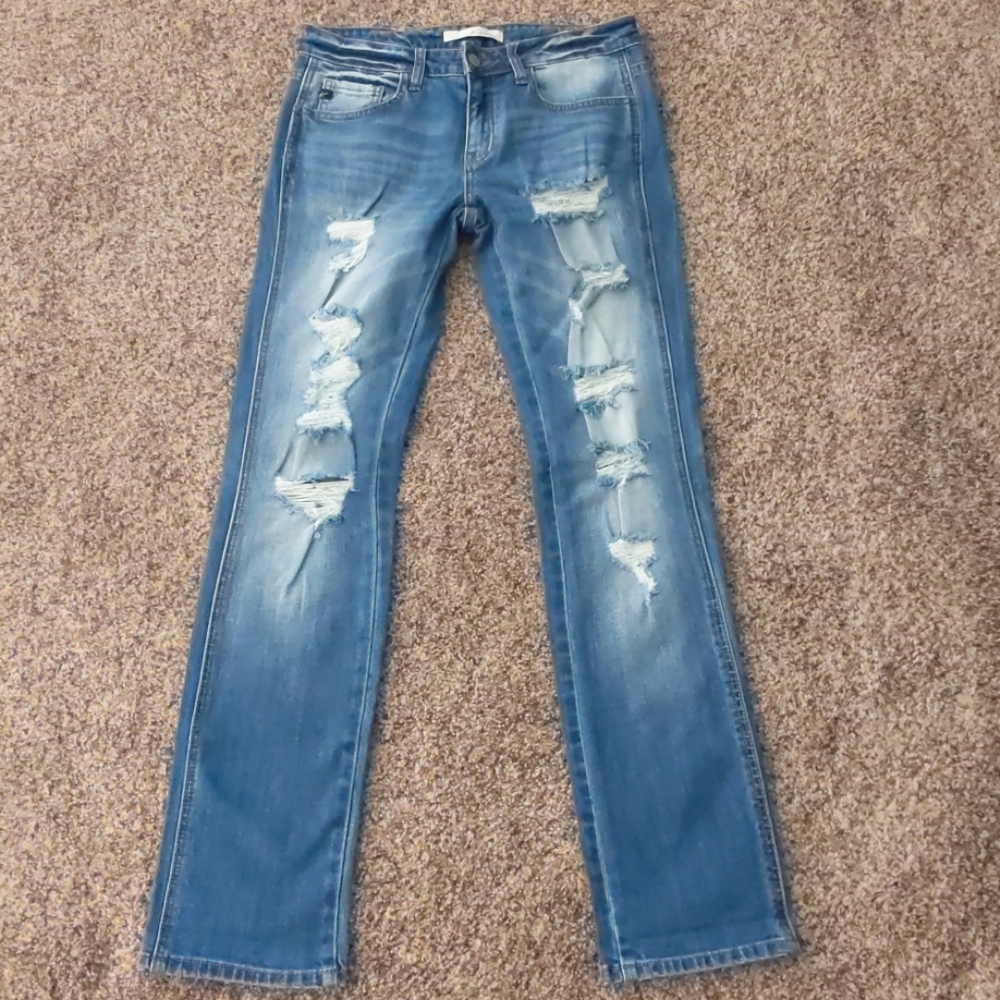NEW Kancan jeans distressed